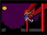 une photo d'Ã©cran de Basketball Nightmare sur Sega Master System